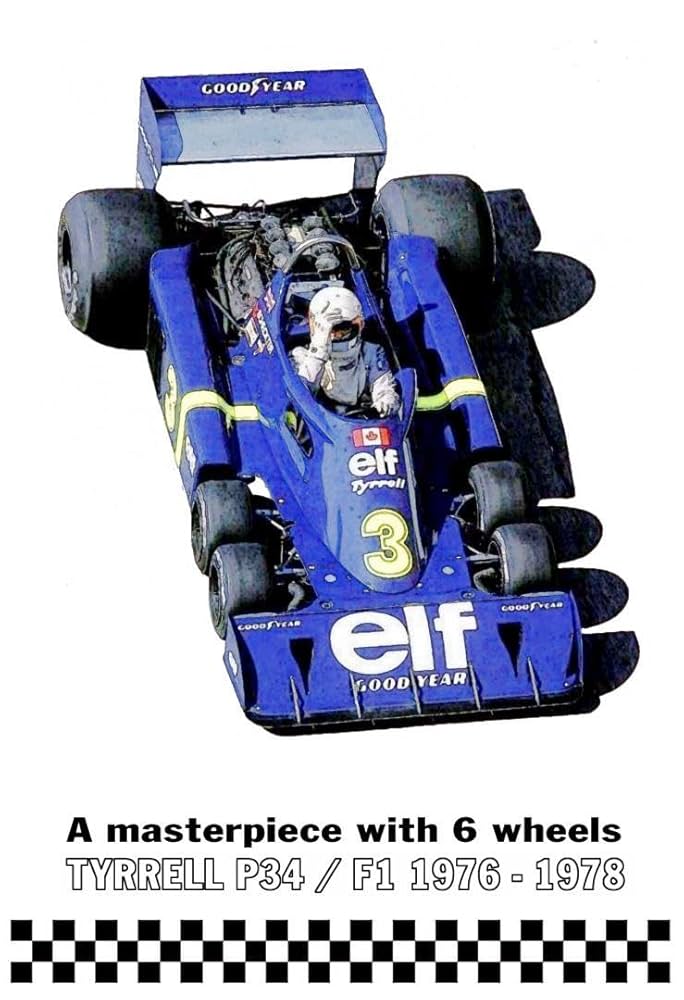 TyrellP34写真パネル Amazon.co.jp: タイレルP34 TYRRELL F1 昭和 イラストパネル